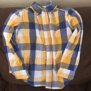 Boys size 5 button down